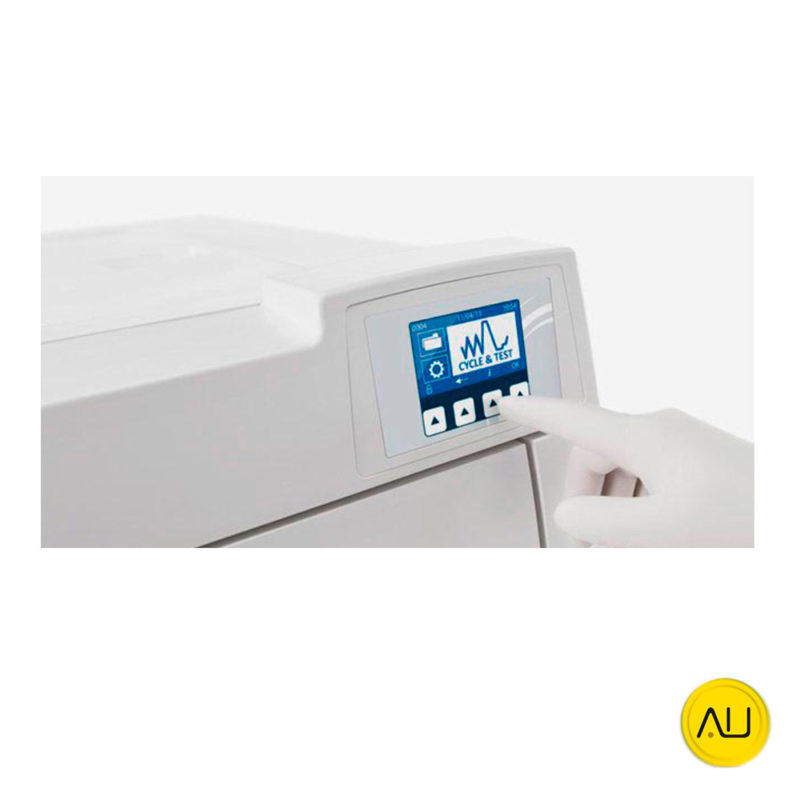 Usando panel display autoclave Mocom B-Classic 2022 en venta para comprar en la tienda de autoclav.es