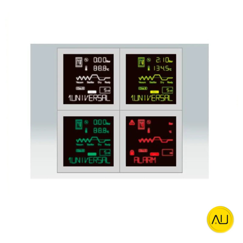 Detalle panel autoclave NSK modelo iClave Plus en venta para comprar en la tienda de Au-autoclav.es