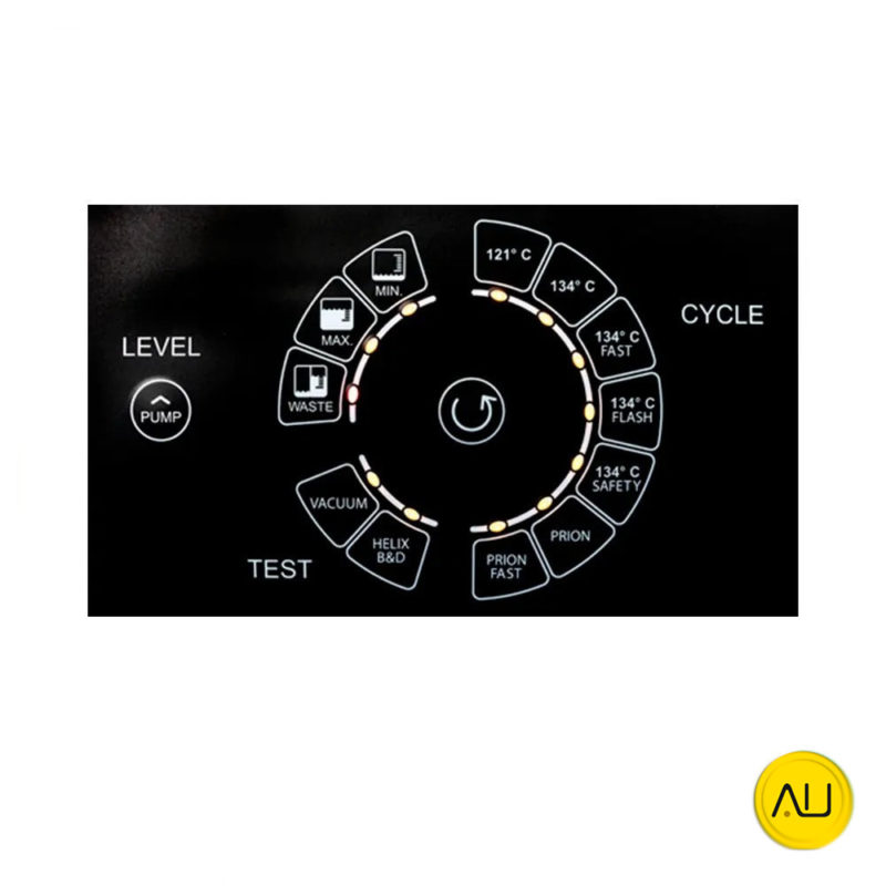 Detalle panel autoclave Tecno-Gaz Onyx 8.0 en venta para comprar en la tienda de Au-autoclav.es
