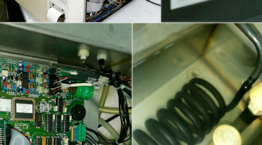 Collage de piezas autoclave Euronda E7. Servicio Técnico multimarca reparación en Au-autoclav.es