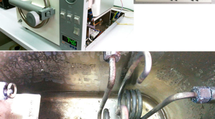 Collage autoclave Melag MELAtronic 23. Servicio Técnico multimarca reparación en Au-autoclav.es