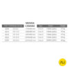 Medidas cámara autoclave IcanClave D208, D212, D218, D223 y D229 en venta para comprar en la tienda de autoclav.es