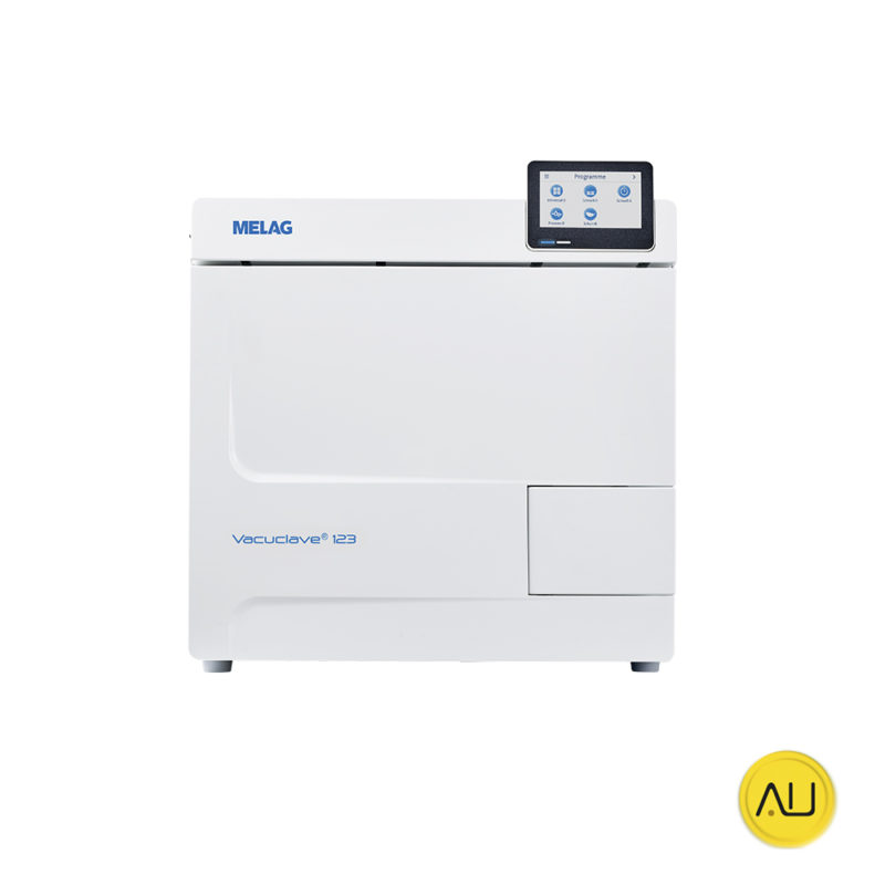 Frontal autoclave Melag Vacuclave 123 Pro Line en venta para comprar en la tienda de autoclav.es