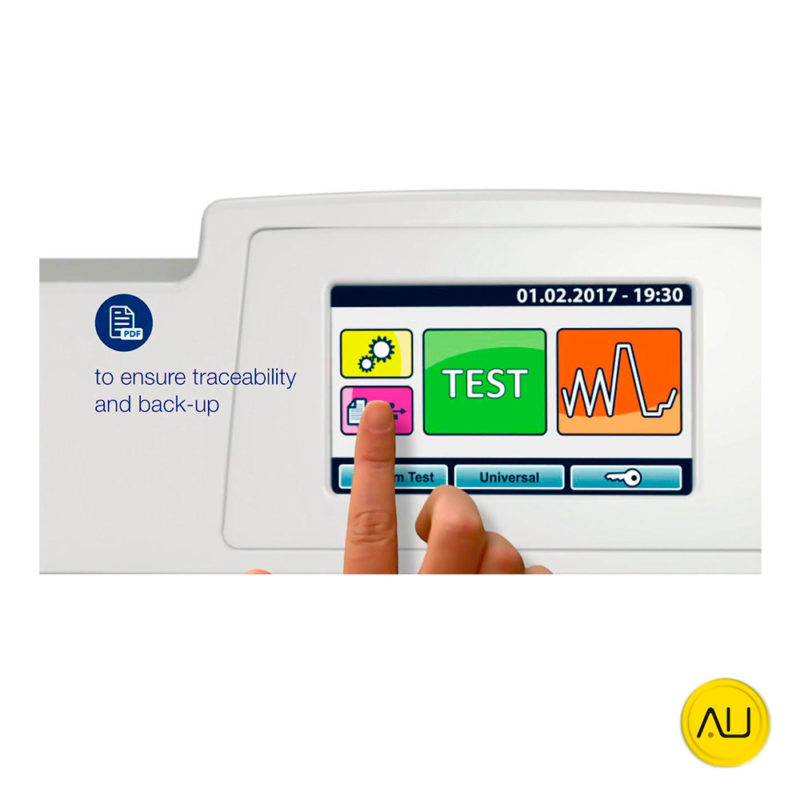 Usando panel display autoclave Mocom B-Futura (2022) 17l, 22l, y 28l en venta para comprar en la tienda de autoclav.es