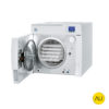 Bandejas puerta abierta autoclave Mocom B-Futura (2022) 17l, 22l, y 28l en venta para comprar en la tienda de autoclav.es