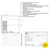 Plano partes traseras autoclave Mocom B-Futura (2022) 17l, 22l, y 28l en venta para comprar en la tienda de autoclav.es