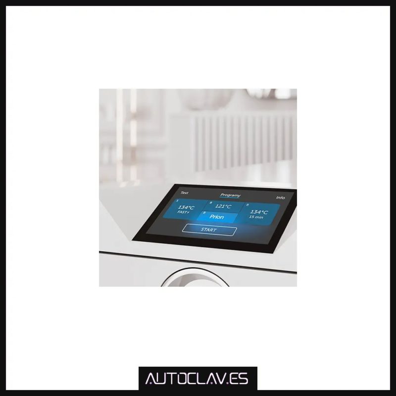 Panel frontal autoclave Enbio Pro en venta para comprar en la tienda de Au-autoclav.es