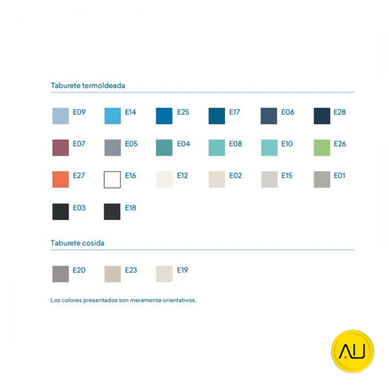 Accesorio Euronda taburete colores en venta para comprar en la tienda de Au-autoclav.es