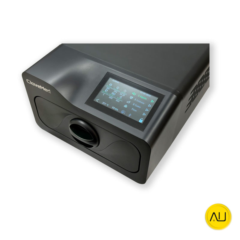 Detalle display autoclave IcanClave ClaveMed F03 Black-Negro en venta para comprar en la tienda de autoclav.es