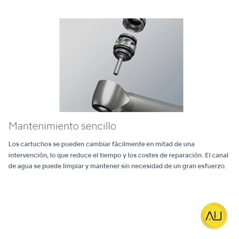 Mantenimiento sencillo turbinas Ti-Max Z Micro PTL y KL de NSK en venta para comprar en la tienda de Autoclav.es