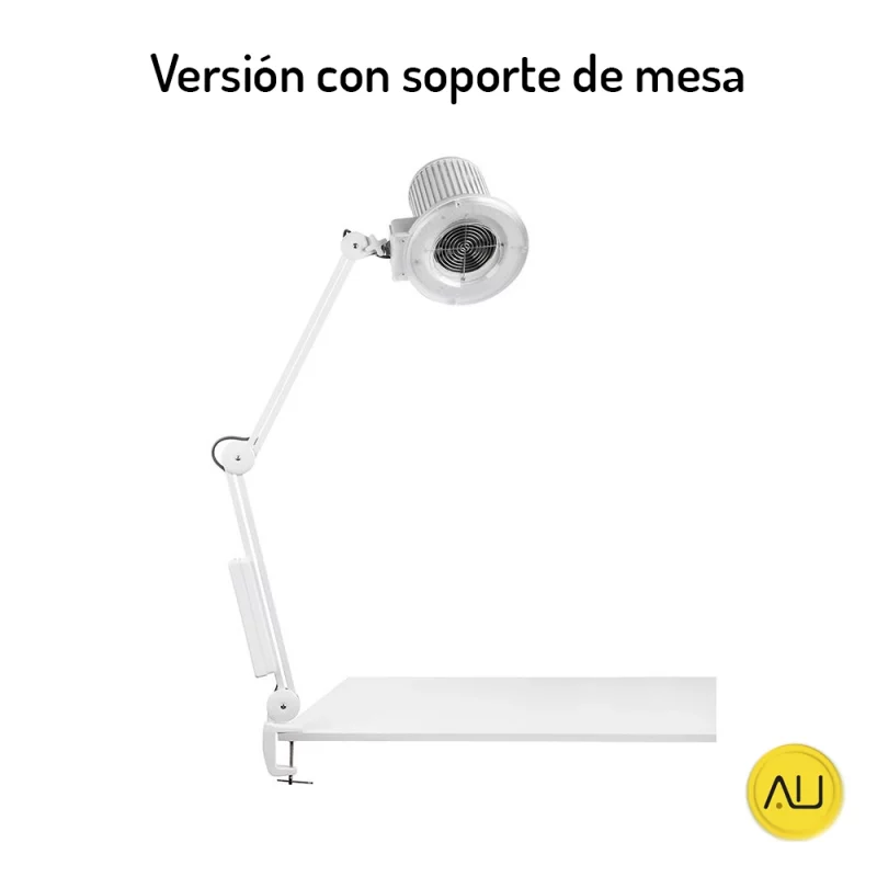 Frontal versión soporte mesa aspirador para manicura Dustwell Air Dust de Abshot Tecnics en venta para comprar en la tienda de Autoclav.es